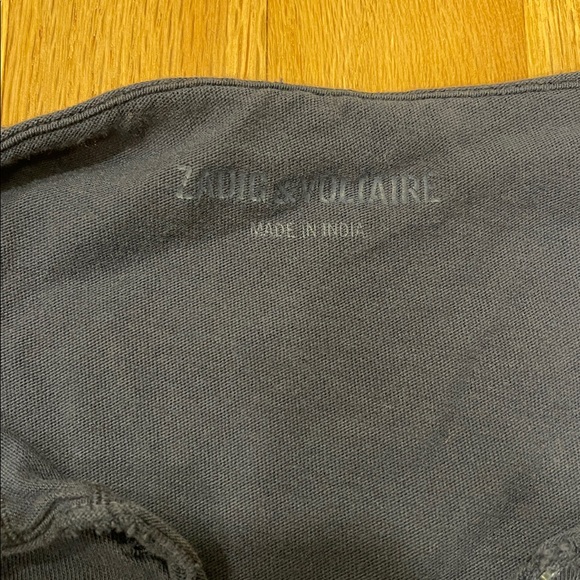 Zadig & Voltaire Dark Blue 'Amour' Tee - Picture 3 of 4